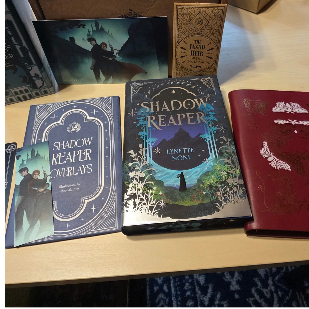 Fairyloot Shadow Reaper Lynette Noni Full June 2026 YA Subscription Box Signed